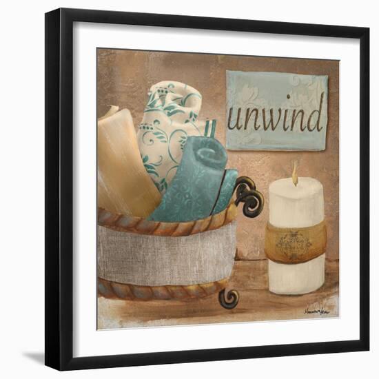 Unwind-Hakimipour-ritter-Framed Art Print