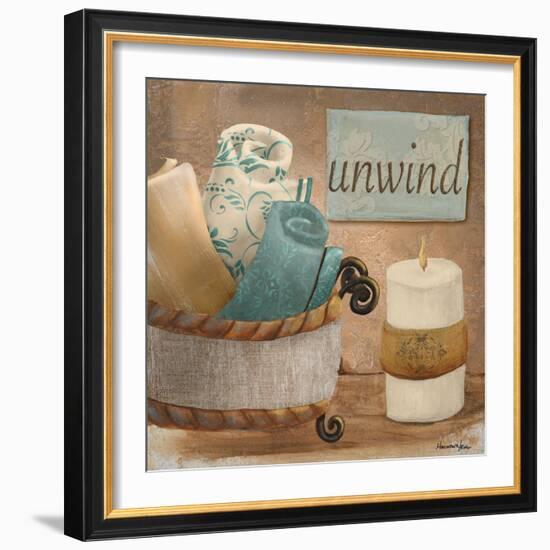 Unwind-Hakimipour-ritter-Framed Art Print