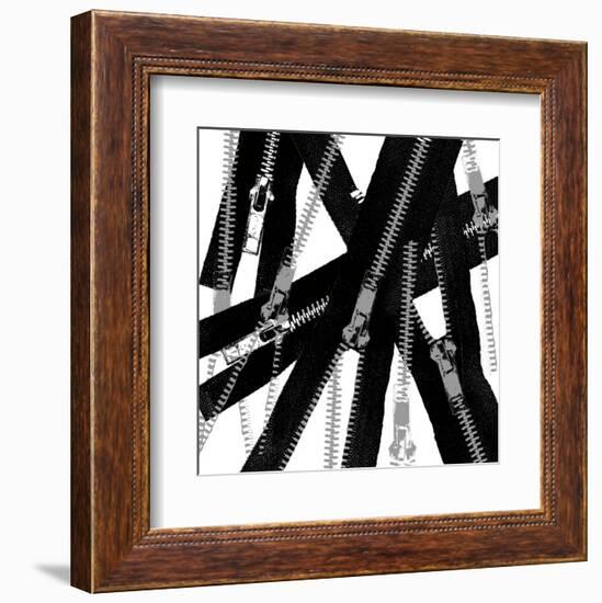 Unzipped-Erin Clark-Framed Art Print