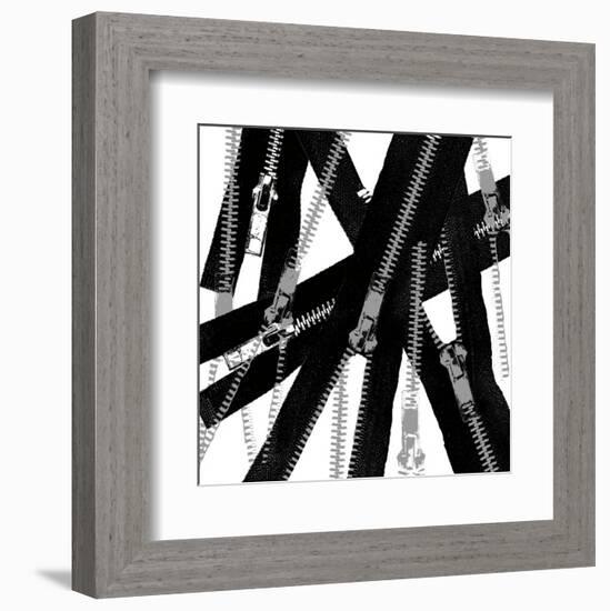 Unzipped-Erin Clark-Framed Art Print