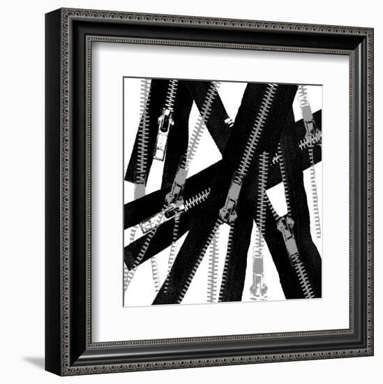 Unzipped-Erin Clark-Framed Art Print