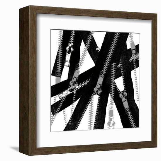 Unzipped-Erin Clark-Framed Art Print