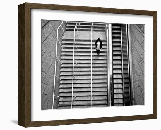 Up Ad Down-Sharon Wish-Framed Photographic Print