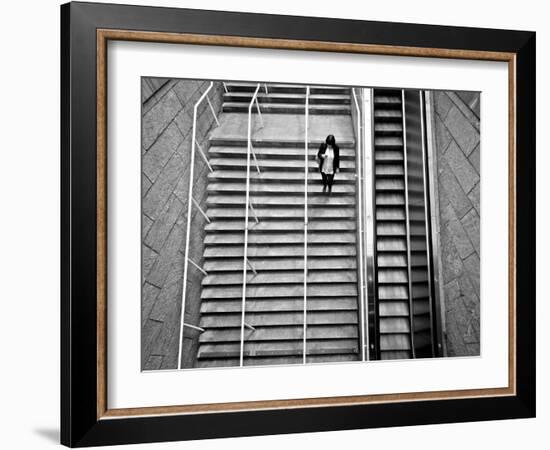 Up Ad Down-Sharon Wish-Framed Photographic Print