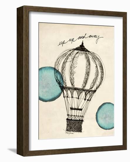 Up and Away in Pen-Morgan Yamada-Framed Art Print