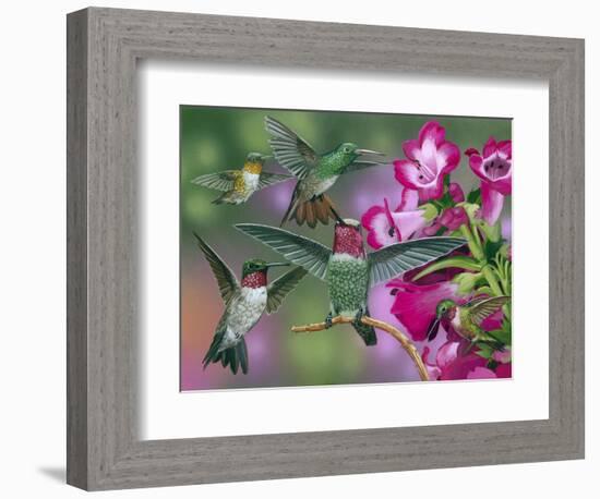 Up and Away-William Vanderdasson-Framed Premium Giclee Print