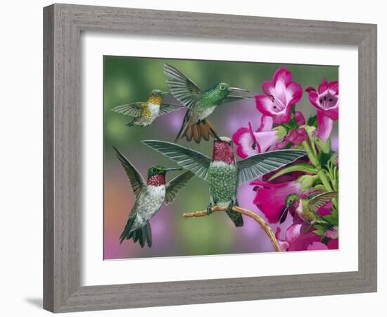 Up and Away-William Vanderdasson-Framed Giclee Print