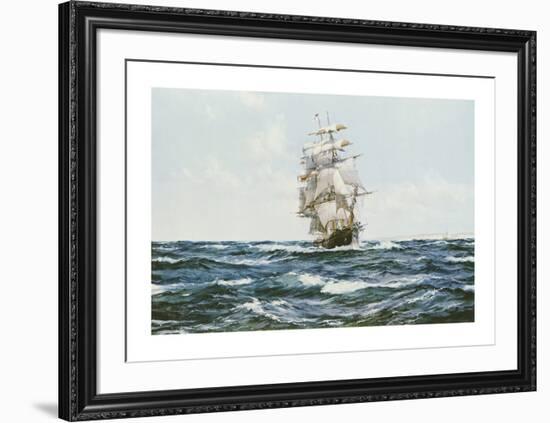 Up Channel - The 'Lahloo'-Montague Dawson-Framed Premium Giclee Print