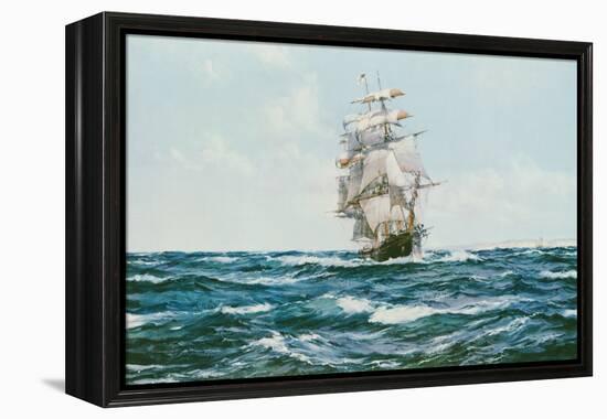 Up Channel, the Lahloo-Montague Dawson-Framed Stretched Canvas