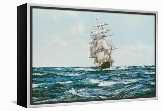 Up Channel, the Lahloo-Montague Dawson-Framed Stretched Canvas