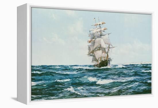 Up Channel, the Lahloo-Montague Dawson-Framed Stretched Canvas