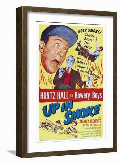 Up in Smoke-null-Framed Art Print