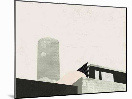 Up on the Roof-Michelle Collins-Mounted Art Print