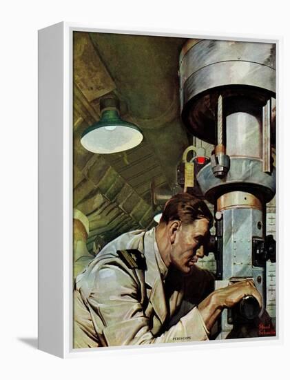 "Up Periscope!," April 22, 1944-Mead Schaeffer-Framed Premier Image Canvas