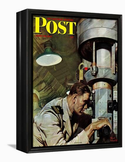 "Up Periscope!," Saturday Evening Post Cover, April 22, 1944-Mead Schaeffer-Framed Premier Image Canvas