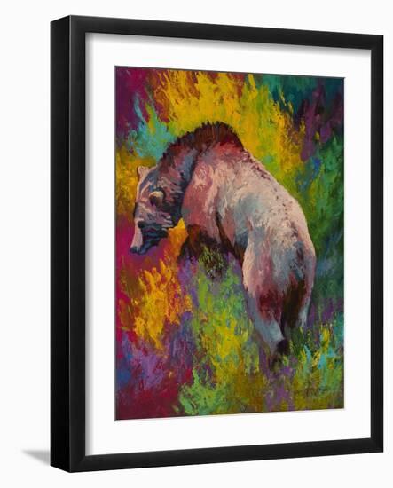 Up The Bank Grizzly-Marion Rose-Framed Giclee Print