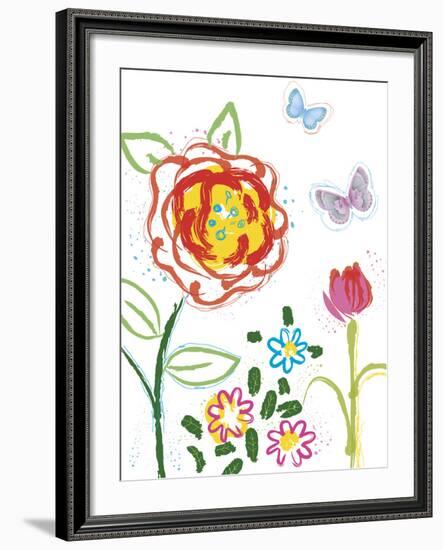 Up The Garden Path IV-Max Carter-Framed Giclee Print