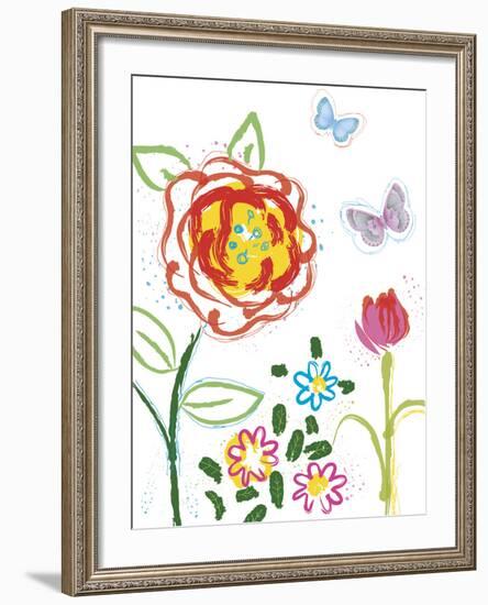 Up The Garden Path IV-Max Carter-Framed Giclee Print
