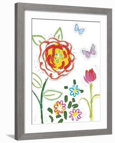 Up The Garden Path IV-Max Carter-Framed Giclee Print