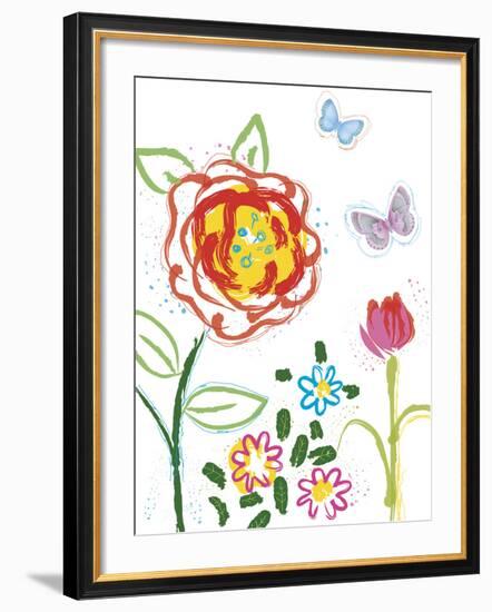 Up The Garden Path IV-Max Carter-Framed Giclee Print