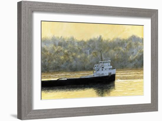 Up the Hazy River-John Morrow-Framed Giclee Print