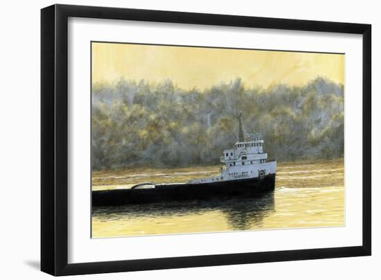 Up the Hazy River-John Morrow-Framed Giclee Print