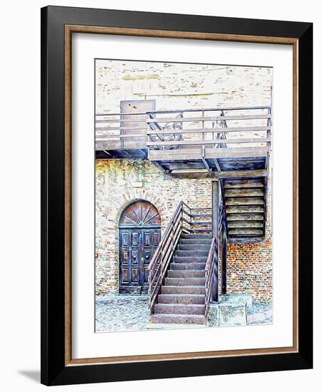 Up To The Gallery-Dorothy Berry-Lound-Framed Giclee Print