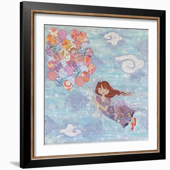 Up, Up, and Away!-Lisa Frances Judd-Framed Art Print