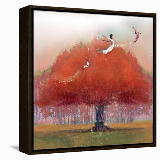 Up We Go-Nancy Tillman-Framed Stretched Canvas