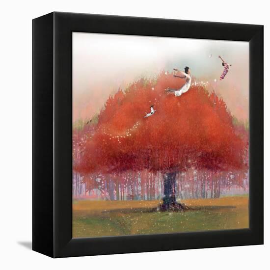 Up We Go-Nancy Tillman-Framed Stretched Canvas