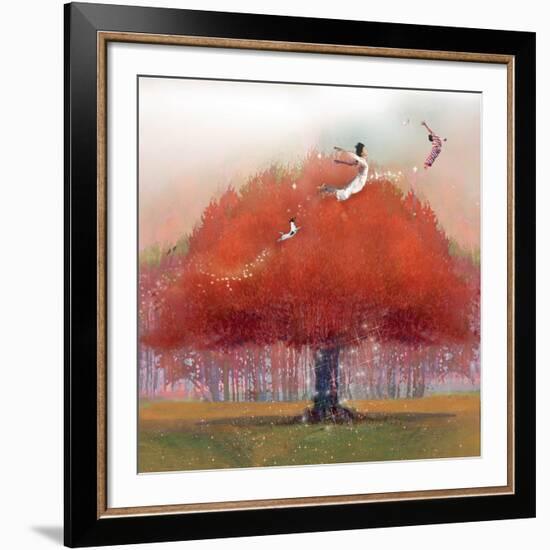 Up We Go-Nancy Tillman-Framed Art Print