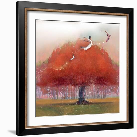 Up We Go-Nancy Tillman-Framed Premium Giclee Print