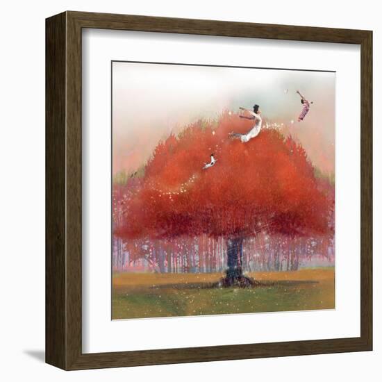 Up We Go-Nancy Tillman-Framed Art Print