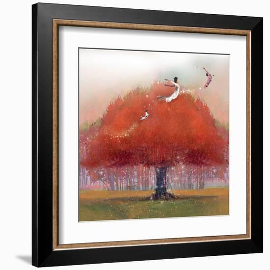 Up We Go-Nancy Tillman-Framed Art Print