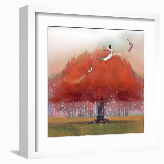 Up We Go-Nancy Tillman-Framed Art Print