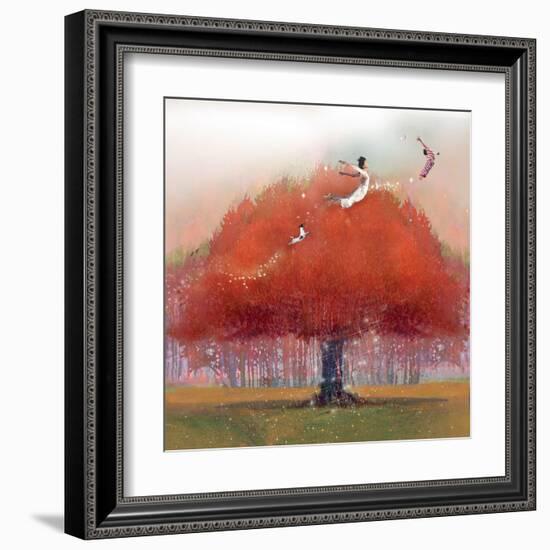 Up We Go-Nancy Tillman-Framed Art Print