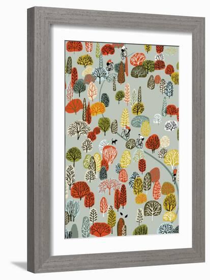 Uphill, 2012-Eliza Southwood-Framed Giclee Print