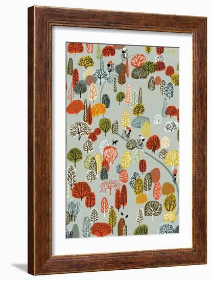 Uphill, 2012-Eliza Southwood-Framed Giclee Print