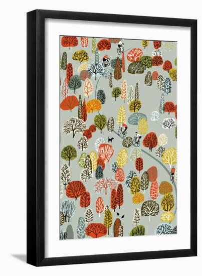 Uphill, 2012-Eliza Southwood-Framed Giclee Print