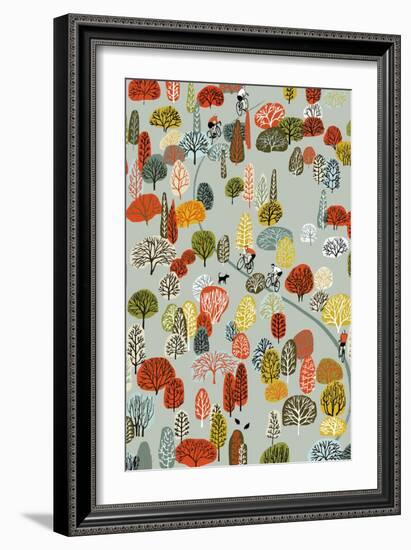 Uphill, 2012-Eliza Southwood-Framed Giclee Print