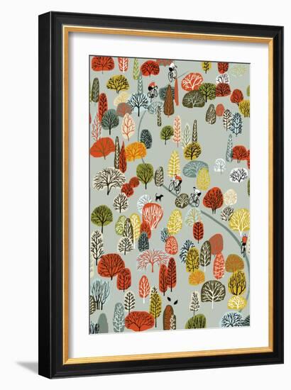 Uphill, 2012-Eliza Southwood-Framed Giclee Print