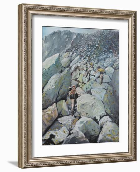 Uphill, 2013-Vincent Alexander Booth-Framed Photographic Print