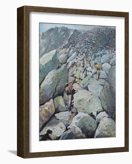 Uphill, 2013-Vincent Alexander Booth-Framed Photographic Print