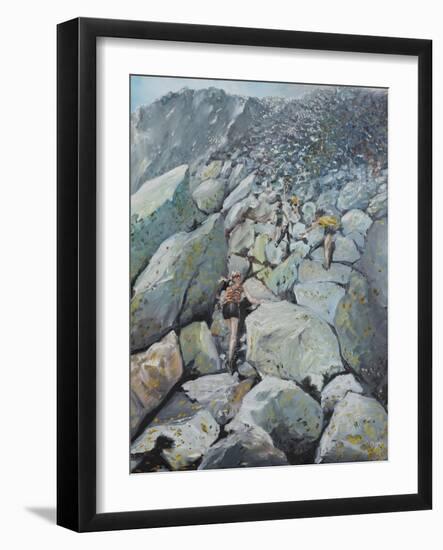Uphill, 2013-Vincent Alexander Booth-Framed Photographic Print