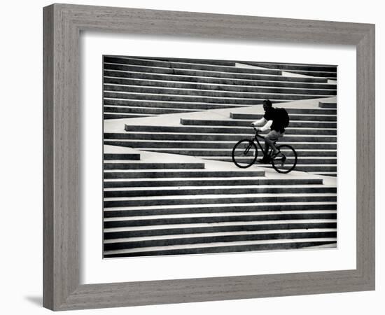 Uphill-Sharon Wish-Framed Photographic Print