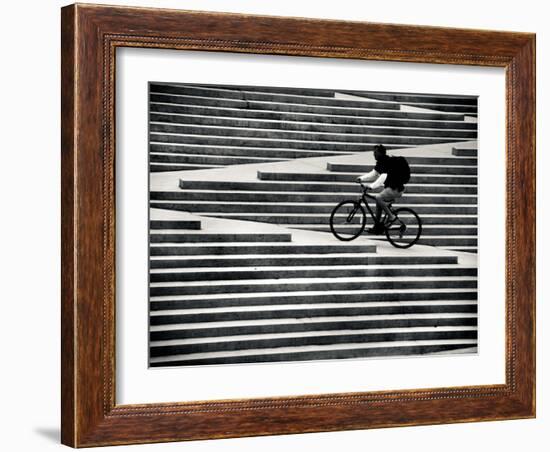 Uphill-Sharon Wish-Framed Photographic Print