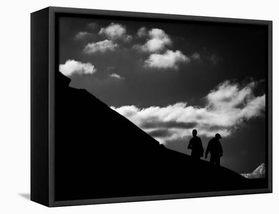 Uphill-Sharon Wish-Framed Premier Image Canvas