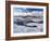 Upland peat bog on Fairfield fell covered in snow in winter, UK-Ashley Cooper-Framed Photographic Print