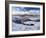 Upland peat bog on Fairfield fell covered in snow in winter, UK-Ashley Cooper-Framed Photographic Print