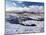 Upland peat bog on Fairfield fell covered in snow in winter, UK-Ashley Cooper-Mounted Photographic Print